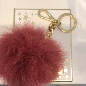 Michael Kors puff keychain